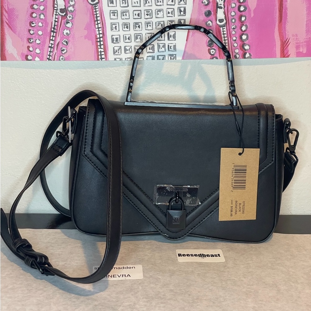 Steve Madden Bginevra TikTok Crossbody Bag with Chain Handle MSRP $108